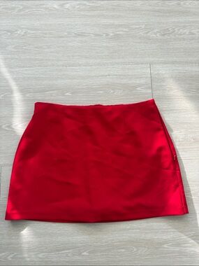 Abercrombie Red Women's Mini Skort